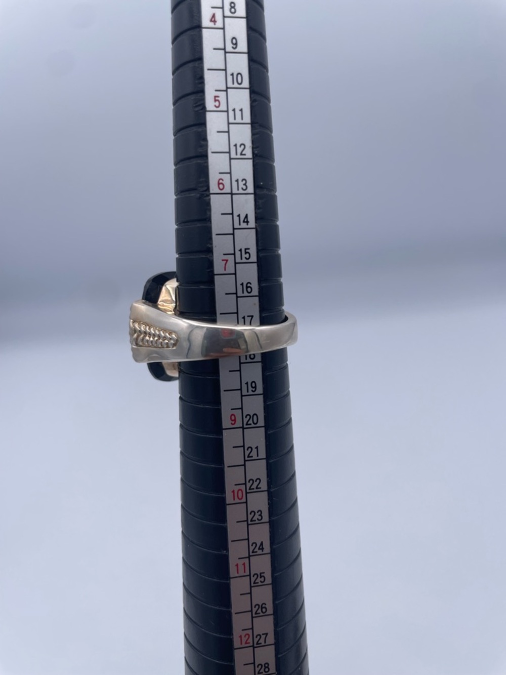 Lorenzo Jewelry Sterling Silver 925 Smoky Quartz Statement Cocktail Ring Size 8 - Picture 6 of 10